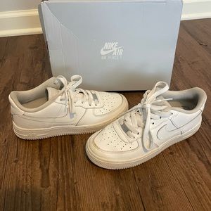 White Air Force ones